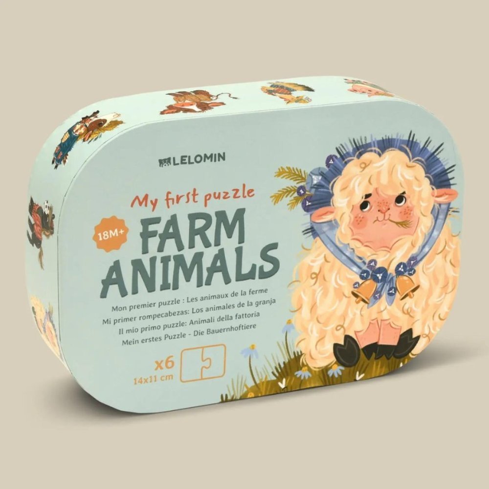 𝅺MY First Puzzle Set: Farm Animals